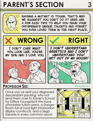 Illustration for article titled Professor Xavier's Guide To Puberty For Mutants